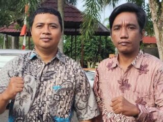 Tim Kuasa Hukum PT HWA, Junaidi, S.H., C. MPB, bersama Indra Saputra, S.H., C. MPB.