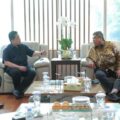Menpora Erick melakukan pertemuan bersama Kepala Badan Pengawasan Keuangan dan Pembangunan (BPKP), Muhammad Yusuf Ateh di Lantai 3, Kantor BPKP, Jakarta, Kamis (2/10) pagi.(foto:Ryan/kemenpora.go.id)