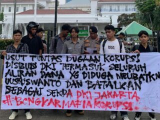 Mahasiswa Protes Pengangkatan Uus Kuswanto sebagai Sekda DKI, Desak Usut Dugaan Korupsi Disbud