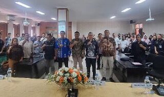 Dalam rangka penguatan ekosistem pelayanan kepemudaan, Kementerian Pemuda dan Olahraga Republik Indonesia (Kemenpora RI) menggelar Bimbingan Teknis (Bimtek) mengenai Arah Kebijakan Pelayanan Kepemudaan di ruang rapat Badan Perencanaan Pembangunan Daerah Provinsi Sulawesi Tenggara Jumat (14/11). (foto:dok/kemenpora.go.id)