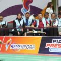 Wakil Menteri Pemuda dan Olahraga Republik Indonesia (Wamenpora RI) Taufik Hidayat berharap ajang Piala Presiden Bulutangkis U-15 jadi ajang regenerasi pembinaan yang berkesinambungan untuk melahirkan atlet muda bulutangkis Indonesia.(foto:Herry/kemenpora.go.id)