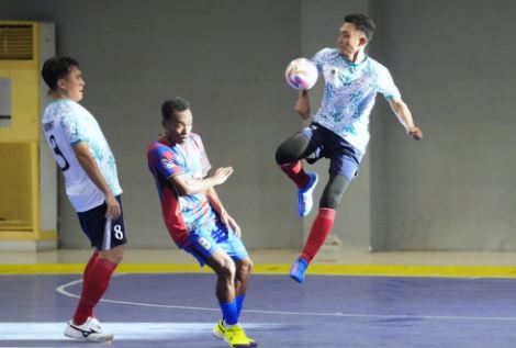 Tim futsal Kementerian Pemuda dan Olahraga (Kemenpora) mengawali langkah mereka di Pekan Olahraga Nasional (Pornas) Korps Pegawai Republik Indonesia (Korpri) XVII Tahun 2025 dengan hasil cemerlang. (foto:Herry/kemenpora.go.id)