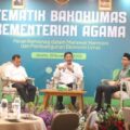 Kementerian Pemuda dan Olahraga (Kemenpora) melalui Biro Humas dan Protokol menghadiri Forum Tematik Bakohumas yang diselenggarakan Kementerian Agama (Kemenag) pada Selasa (18/11) pagi di Hotel Gren Alia, Jakarta Pusat. Forum ini mengangkat tema “Peran Kemenag dalam Merawat Harmoni dan Pembangunan Ekonomi Umat.”(foto:Dita/kemenpora.go.id)