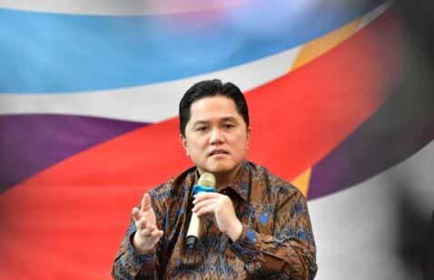 Menteri Pemuda dan Olahraga Republik Indonesia (Menpora RI) Erick Thohir, secara tegas menyampaikan sikap pemerintah Indonesia menolak kedatangan enam atlet senam dari Israel yang akan mengikuti Kejuaraan Dunia Senam Artistik pada 19-25 Oktober 2025 mendatang di Jakarta. Menpora Erick juga menyampaikan akan menghadapi upaya banding Israel ke Pengadilan Arbitrase Olahraga atau Court of Arbitration for Sport (CAS)atas pencabutan visa atlet senam mereka.(foto:Andre/kemenpora.go.id)