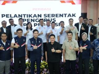 Menteri Pemuda dan Olahraga Republik Indonesia (Menpora RI) Erick Thohir, menyampaikan harapannya kepada cabang olahraga bola basket agar bisa menjadi cabor unggulan. DPP Perbasi diharapkan membuat roadmaps menuju prestasi hingga ke Olimpiade.(foto:Herry/kemenpora.go.id)