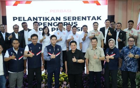 Menteri Pemuda dan Olahraga Republik Indonesia (Menpora RI) Erick Thohir, menyampaikan harapannya kepada cabang olahraga bola basket agar bisa menjadi cabor unggulan. DPP Perbasi diharapkan membuat roadmaps menuju prestasi hingga ke Olimpiade.(foto:Herry/kemenpora.go.id)