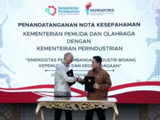 MoU Kemenpora–Kemenperin, Dorong Ekonomi dan Prestasi Olahraga Indonesia