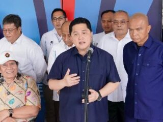 Menteri Pemuda dan Olahraga Republik Indonesia (Menpora RI) Erick Thohir hari Senin (10/11) pagi menerima Ketua National yyyParalympic Commite (NPC) Indonesia, Senny Marbun dan Chef de Mission (CdM) Asean Para Games 2026 Thailand, Reda Manthovani di Ruang Rapat Lantai 10, Kemenpora, Senayan, Jakarta. (foto:Gilang/kemenpora.go.id)