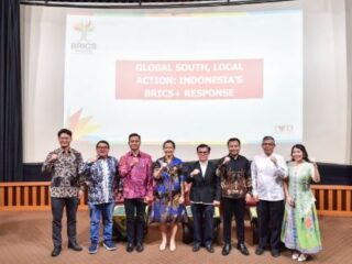 Kementerian Pemuda dan Olahraga Republik Indonesia (Kemenpora RI) mengapresiasi langkah Indonesiaan Youth Diplomacy (IYD) yang berperan aktif dalam BRICS Youth Summit 2025 di Brasil Juli lalu. Pemerintah berharap para pemuda mampu mengidentifikasi peluang kolaborasi Indonesia dalam forum kepemudaan internasional.(foto:Andre/kemenpora.go.id)