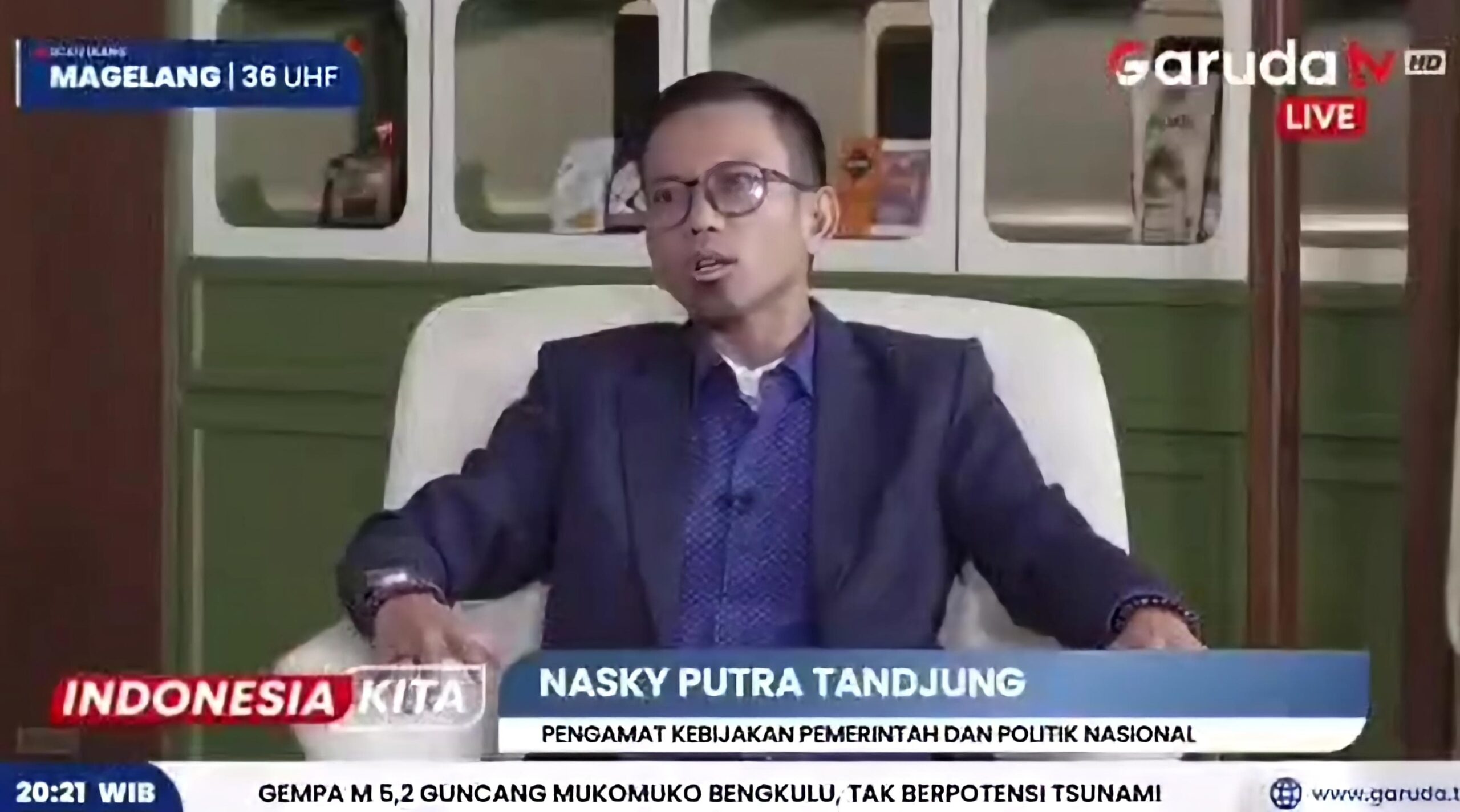 Foto: Nasky Putra Tandjung Analis Kebijakan Publik dan Sosial-Politik Nasional Sekaligus Penulis Buku “Polri Presisi: Visi, Kerja Nyata, dan Dedikasi untuk Masyarakat”.