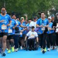 Pelari disabilitas ikut berlari di Run for Equality 2026 dok Plan Indonesia