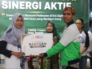 SPEDA Dorong UMKM Desa Naik Kelas, Salurkan Bantuan Modal di Jawa Tengah