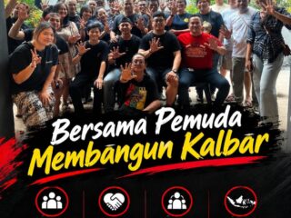 Forum Pemuda Kalbar dan Sejumlah Komunitas Salurkan Bantuan untuk Korban Kebakaran di Jakpus