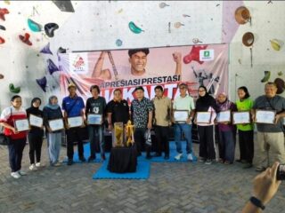 FPTI DKI Jakarta Apresiasi 18 Atlet  dan Klub Berprestasi, Juara  Umum di Dua Kejurnas 2026